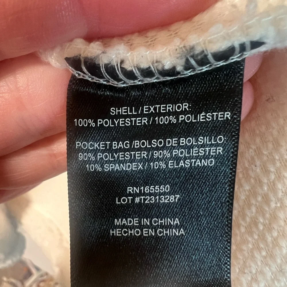 Women's Cream Teddy Jacket